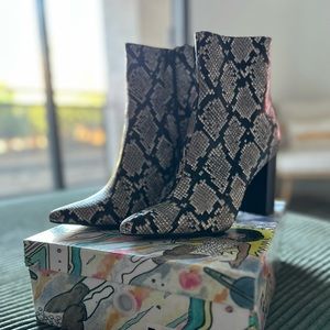 Jeffrey Campbell Python Boots